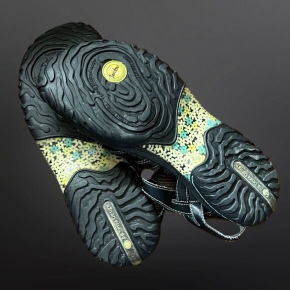 Jambu Cherry Sandals Leather Eco-Friendly Comfort Black Hiking Walking 8.5 - Picture 5 of 6